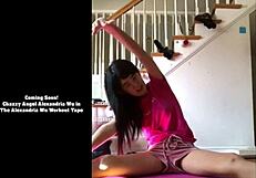 chinese teen alexandria showcases her sexy promotional videos