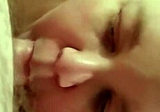 My BBW Wife SUCKING My DICK Hard