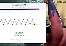 Strong fat cock exercises without cumming