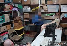 I was highly satisfied with the blonde babe's anal creampie.