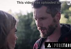 pure taboo desperate hitchhiker in trouble kristen scott seduces escaped criminal to save her life with rough sex