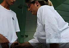 Enteado novinho fodeu a madrasta rabuda ao sair do banho video completo no red sheer