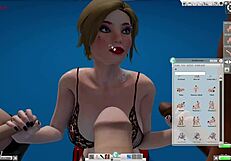 katy chymera tribute in 3d cartoon