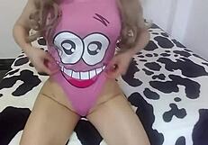 My stepsister won't let me in, just teases me.