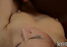 Cute Teen Deepthroats Dick in Emotional Contest