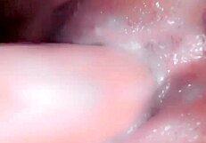 The creamy wetness coats her slutty ass and pussy in this steamy encounter.