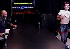 annie clementine gets nervous tattoo during orgy