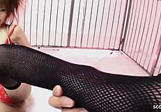 Small tits skinny japanese domina teen with long nipples femdom creampies old guy in full uncensored jav