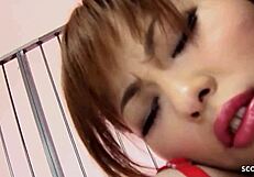 Small tits skinny japanese domina teen with long nipples femdom creampies old guy in full uncensored jav