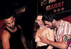 lola douce, you naughty girl, can you handle two huge cocks?