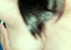 Young widow's horny pussy craves fucking, convulsing in orgasm