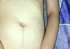 Young widow's horny pussy craves fucking, convulsing in orgasm