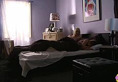 two blondes use strap-on to fulfill lesbian fantasies