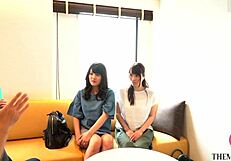 i'm manami dacchu getting nakadashi in a threesome with older men store clerk picked up in shibuya squirting flood alarm