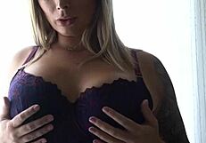 HOT MILF Paige Turnah STRIPS OFF big ass and natural tits