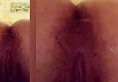 Slut Shows Off Her Ass 2