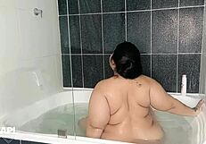 bath with stepmother whore while stepfather out