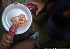 teen sneaking in the base for toy dp and big ass hd