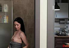 Slim Brunette Milena Briz From 18Videoz Gets Fucked In Doggystyle Position