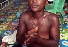 Crazybitch twerking naked then enjoyed fucking her big dildo in both ass and pussy?