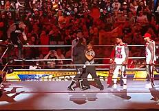 Kevin Owens and Sami Zayn battle The Usos for WWE Undisputed Tag Team Championship at WrestleMania 39