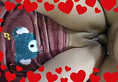 fucking my stepdaughter in missionary until she made me cum on her shaved pussy and thats how we celebrated valentines day