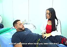 the big-assed urologist gets fucked by a peruvian with a big dick.