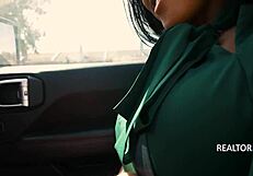 he found his dream house up his agent's ass, fucking her petite thai pussy pov.