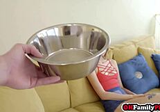 You must be an obedient slut, teen stepsister Haley Reed, or I'll punish you badly