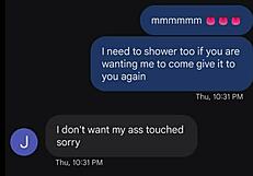 Couple leaves front door unlocked for internet stranger to walk in and join their threesome.