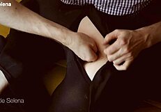 Deep Anal Fisting In Black Dress!