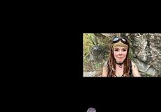 Drooling all over big dick and my festival outfit