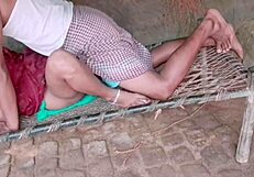 Desi village bahu fucked by father in law for husband's debt muslim