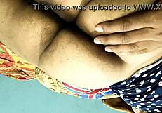 Desi Milf Chikki Bhabi Delicious Boob Massaged And Then Fucked Hard