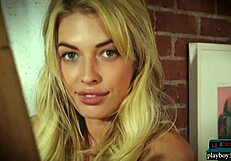 sexy canadian blonde katie jean arouses me with her solo striptease