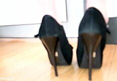 Cute Jewels Vega Hints at POV Blowjob and Cum Swallow After Striptease