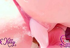 want to feel the huge orgasm in close-up asmr toy masturbation?