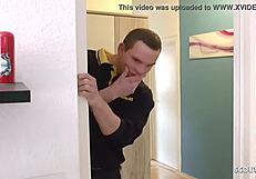 postman catches tight german teen tini and convinces her to fuck