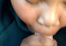 I watched my real 18 yr old African engaged slut swallow my nut in her driveway while her fiance was inside.