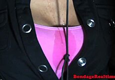 Fingered Hogtied Sub Humiliated!