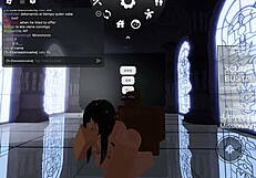 I felt intense pleasure as guys fucked me in the Roblox shine condo before it got banned