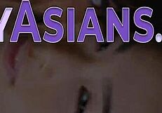 petite asian teen 18+ gets facialized