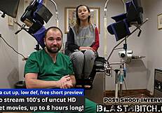 kalani luana sucks dick twice then gets fucked by doctor in hospital roleplay