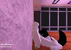 Roblox fucking in class with big cocks and asses