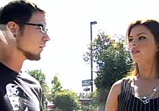 Brunette mom gets licked and fucked by a boy