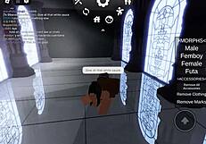 I felt intense pleasure as guys fucked me in the Roblox shine condo before it got banned