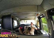 hey sexy driver blowjob in the taxi car with cumshot on your face