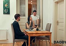 daddy4k my hot gf quietly cheats while i watch tv