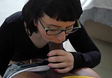 गोरी लड़की पहली बार मोटा बीबीसी लेती है