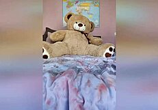 The girl does anything to get a fan's attention. She playfully teases by gradually getting naked in a leaked video